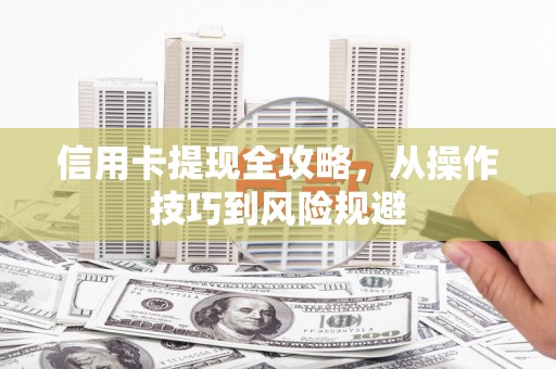 无极信用卡提现全攻略，从操作技巧到风险规避