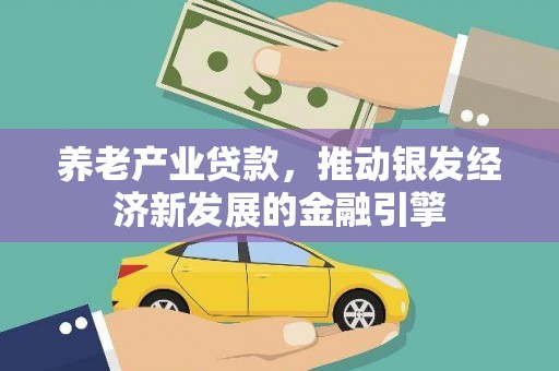 芦洲养老产业贷款，推动银发经济新发展的金融引擎