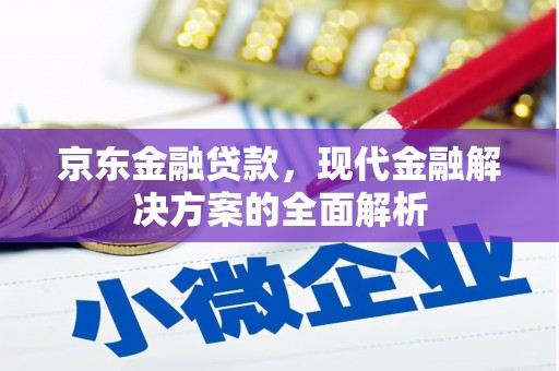埤头京东金融贷款，现代金融解决方案的全面解析