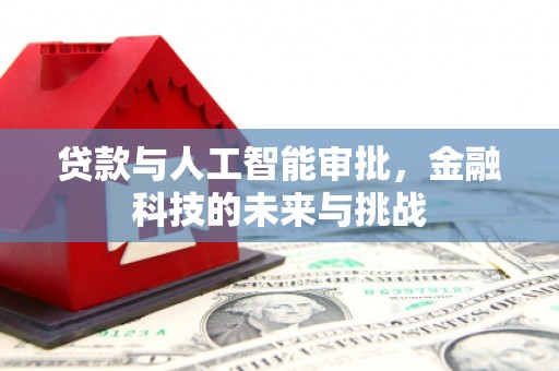 石屏贷款与人工智能审批，金融科技的未来与挑战