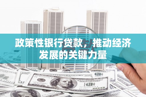 德庆政策性银行贷款，推动经济发展的关键力量