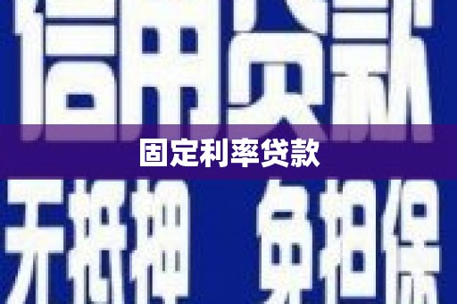 米东固定利率贷款