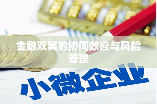 黄南金融双翼的协同效应与风险管理