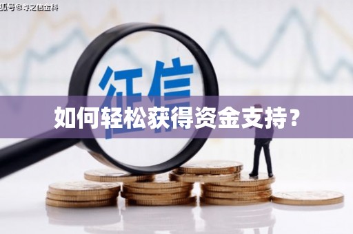 温宿如何轻松获得资金支持？